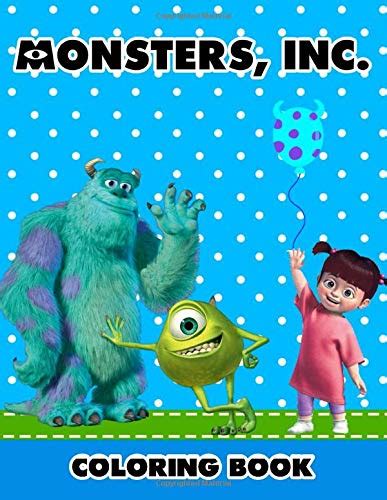Buy Monster inc, Coloring Book: Over 50 Coloring Pages About Monster ...