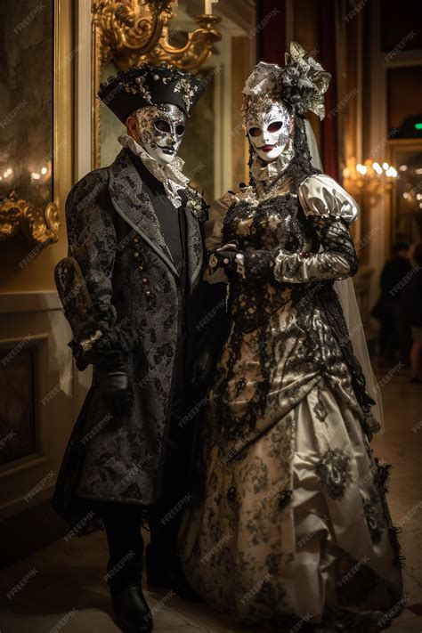 Masquerade Ball Couple Costumes
