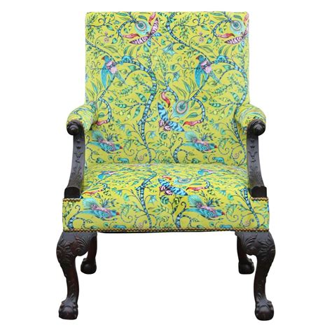 Stunning Upholstered Highly Carved Gainsborough George the Second ...