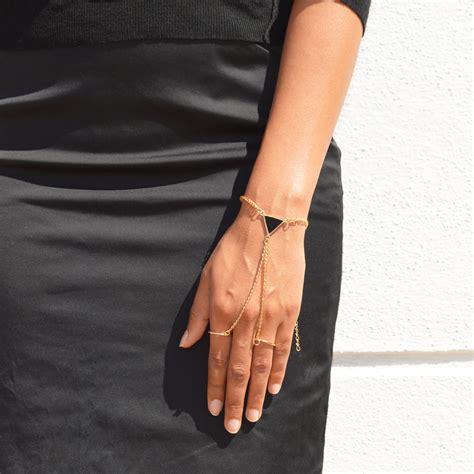 Shop online Triangle Hand Harness by Joker & Witch