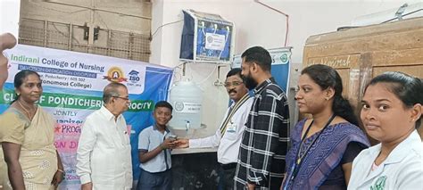 The Rotary Club of Pondicherry Aurocity, in collaboration with the ...