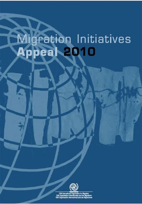 Migration Initiatives Appeal 2010 | IOM Publications Platform