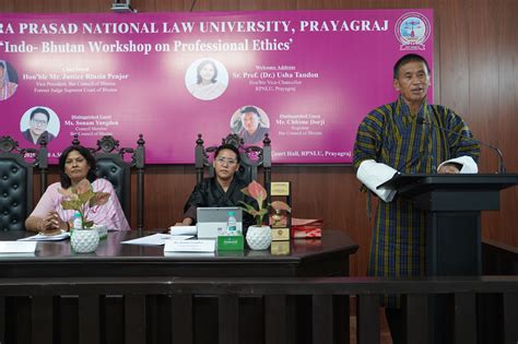 Indo-Bhutan Workshop, Professional Ethics, Dr. Rajendra Prasad National ...
