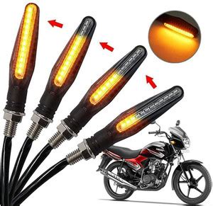 Generox Front, Rear, Side LED Indicator Light for Yamaha YBR 100 Price ...