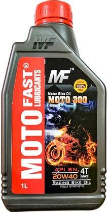 Moto Fast Moto 300 4T Full-Synthetic Engine Oil Price in India - Buy ...