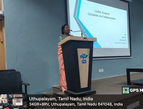 INDUSTRY EXPERT LECTURE ON "CARBON FOOTPRINT CALCULATION AND ...