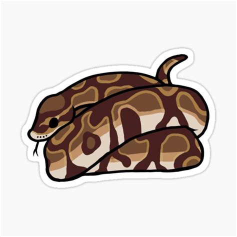 Image result for Red Bubble Ball Python Sticker