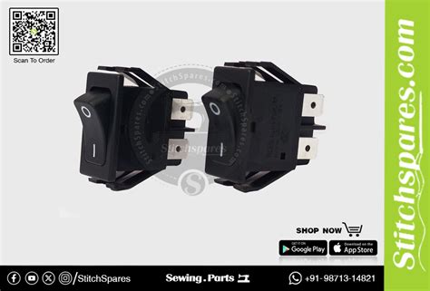 On-Off Switch Brother S7200A Single Needle Lock-Stitch Machine ...