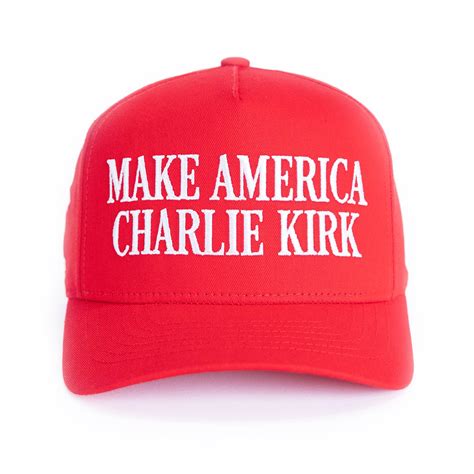 MAKE AMERICA CHARLIE KIRK HAT – Official TPUSA Merch