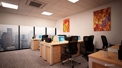 Coworking space for lease in Mumbai Central Fulcrum • MatchOffice