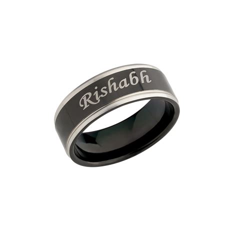 Show Your Individuality with a Personalised Name Ring | Shop at Zestpics