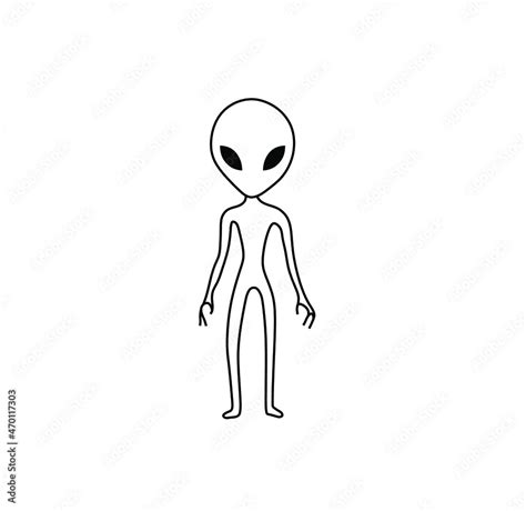 Image result for Alien Drawing Easy Full Body