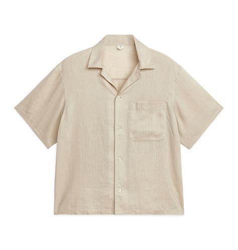 Tailored Cuban Collar Linen Shirt – Parmo Dharma