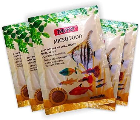 TAIYO Micro fish food, 20g(Pack of 5) : Amazon.in: Pet Supplies