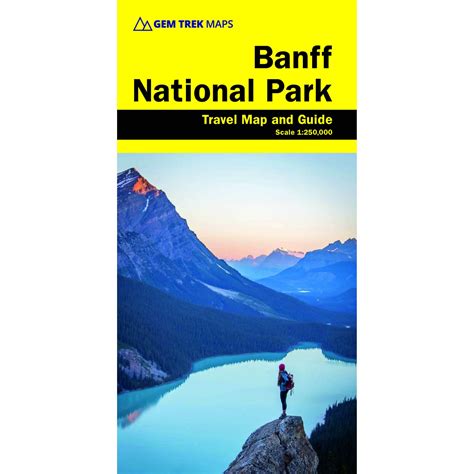Banff National Park Map - Gem Trek Publishing