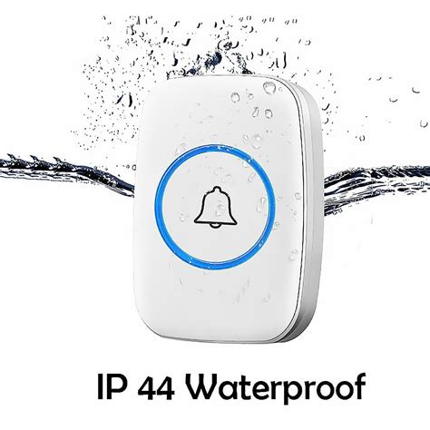 Buy Homeprotector Door Bell Ringer Wireless–loud Voice Alarm Ring ...