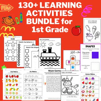 First Grade Learning 的图像结果