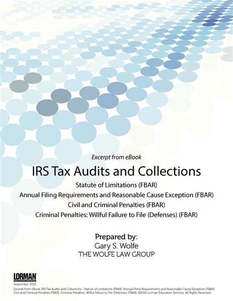 IRS Tax Audits and Collections: Statute of Limitations, Filing ...