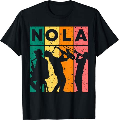 NOLA New Orleans Mardi Gras Jazz Carnival 2024 Festival T-Shirt New ...