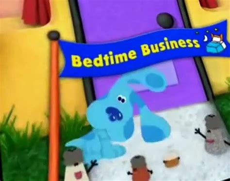 Blues Clues Bedtime Business