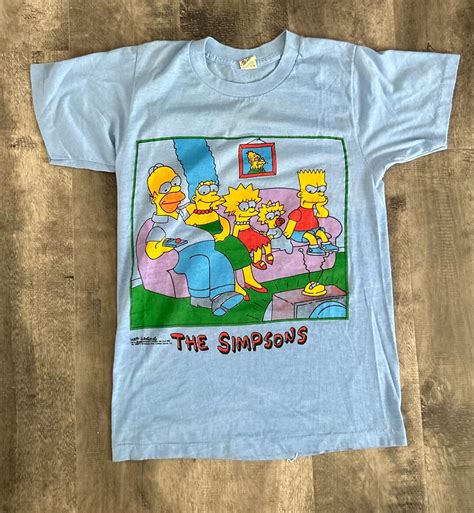 The Simpsons Vintage T-shirt - Etsy