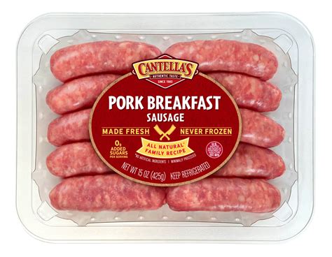 Pork Breakfast Sausage Links - Cantella's