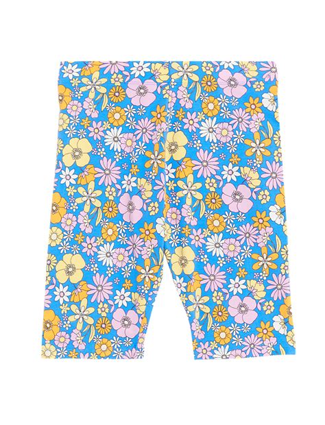 Buy Cotton Rich Floral Cycling Shorts at Marks & Spencer