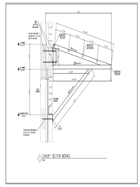 How to Read Architectural Canopy Drawings 的图像结果