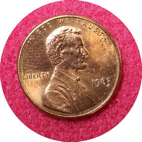 United States Currency 1983 1 Cent lincoln Memorial - Etsy