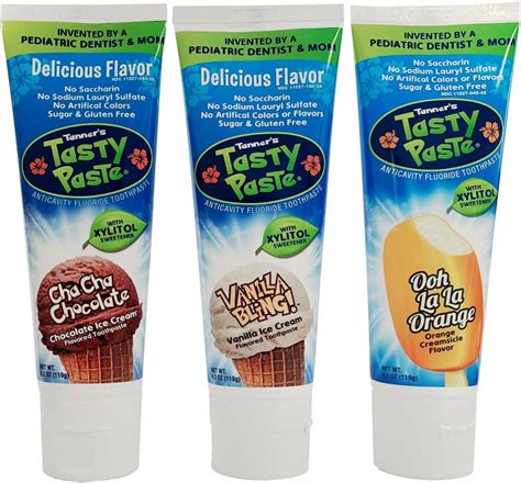 Tanner's Tasty Paste Tanner's Tasty Paste Variety Vanilla, Chocolate ...