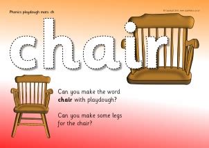 Word List: Words Beginning with 'ch' - SparkleBox