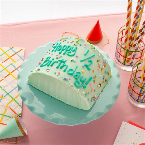 Half Birthday Cake