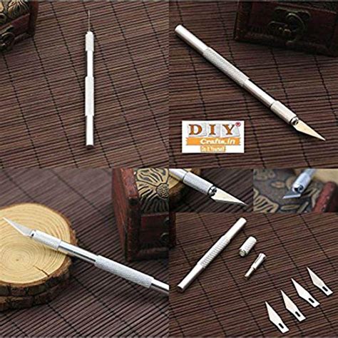 Diy Crafts Wood Carving Pen Paper Cutter Sculpting Cutting Knife With ...