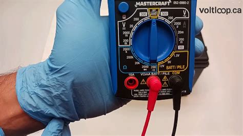 Image result for Testing 12V Battery with Multimeter