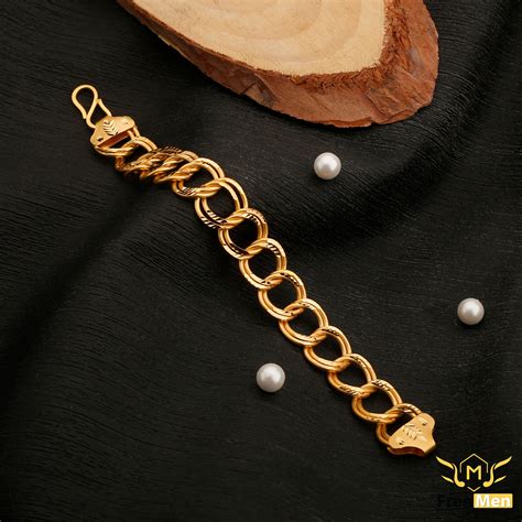 Freeman gold plated O PLUS bracelet FM010 ( 6 months warranty ) – Freemen®