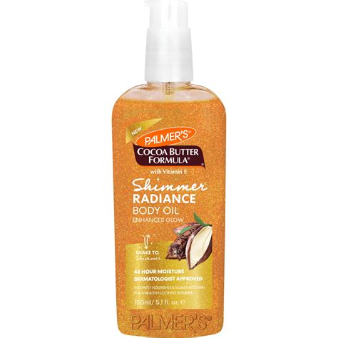 Palmer's Cocoa Butter Formula Shimmer Body Oil with Vitamin E, 5.1 oz ...