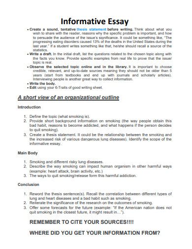 Image result for Examples of Informative Writing