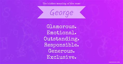 George Name