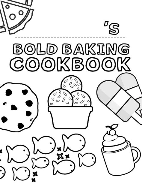 Baking Coloring Pages Free Printable [2025]