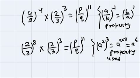 If (9/4)-⁴x (2/3)³= (p/q)¹¹, then find the value of (p/q)-² - Brainly.in