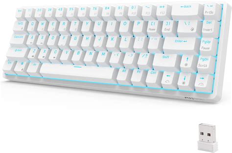 RK ROYAL KLUDGE H81 Hot Swappable Mechanical Keyboard, Triple Mode 2 ...