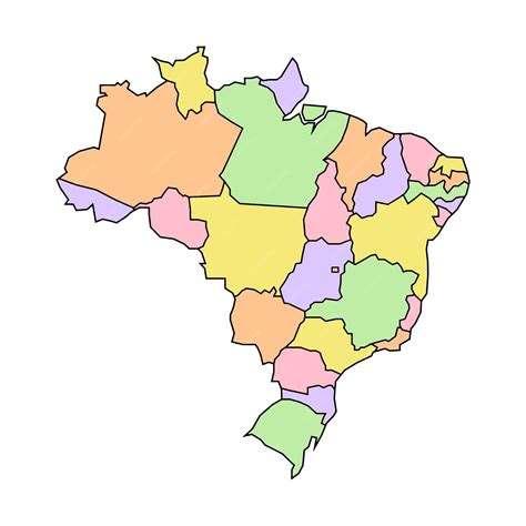 Brazil Map Detailed 的图像结果