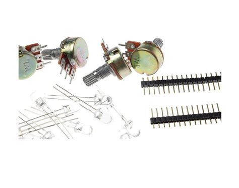 A1 Universal Carbon Resistors & Rotary Potentiometers Parts Set for ...