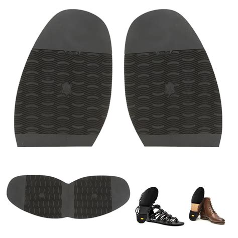 UJEAVETTE® Pair Rubber Stick On Half Soles Anti Slip Shoe Repair ...