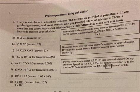 Image result for Calculator Practice Problems