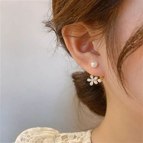 Happy Flower Earrings-Anti Tarnish || Waterproof – YUGOSMILE
