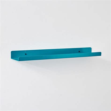 Buy Pegasua Metal Wall Shelf - Teal from Home Centre at just INR 299.0
