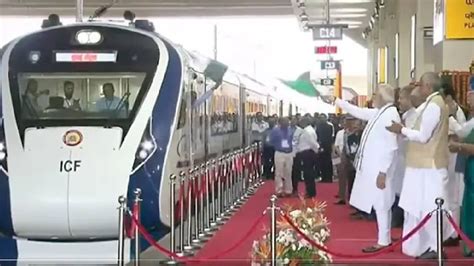 PM Modi to flag off 9 new Vande Bharat Express trains today. Check ...