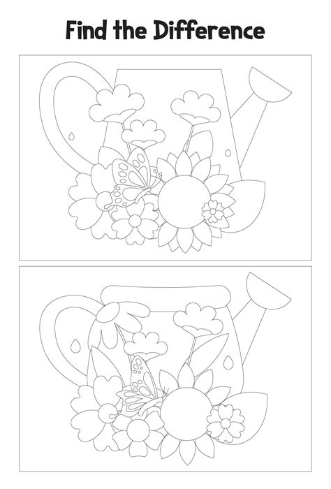 Printable Spot The Difference Puzzles For Kids