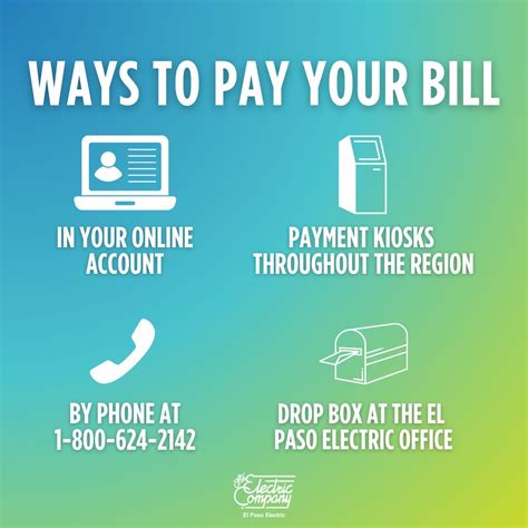 El Paso Electric Company on LinkedIn: There’s more than one way to pay your electric bill, but ...